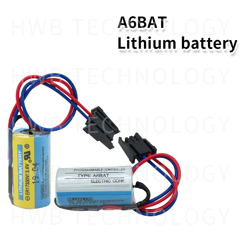 50X100% ER17330V 3,6 V PLC батарейки для сервомотор Mitsubishi A6BAT аккумуляторная батарея