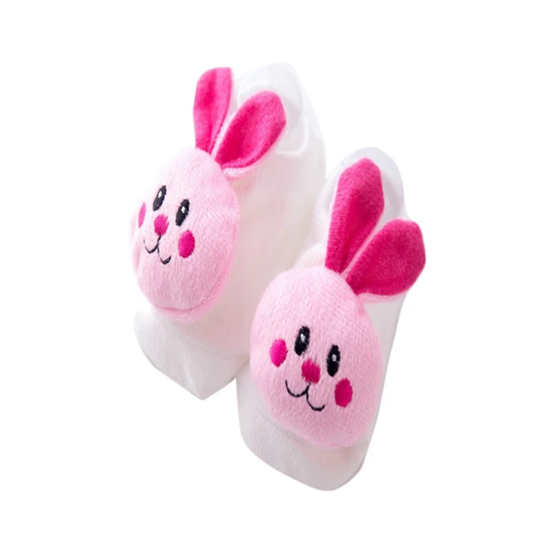 Зеленый Хлопковые носки для малышей; детские носки-тапочки; кукольные носки с героями мультфильмов; мягкие милые ботинки для маленьких мальчиков и девочек - Цвет: Зеленый