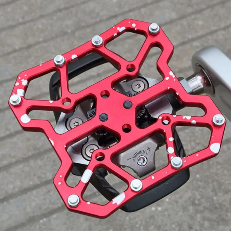 1 пара велосипедные Плоские Педали Платформа-адаптер MTB дорожный велосипед части