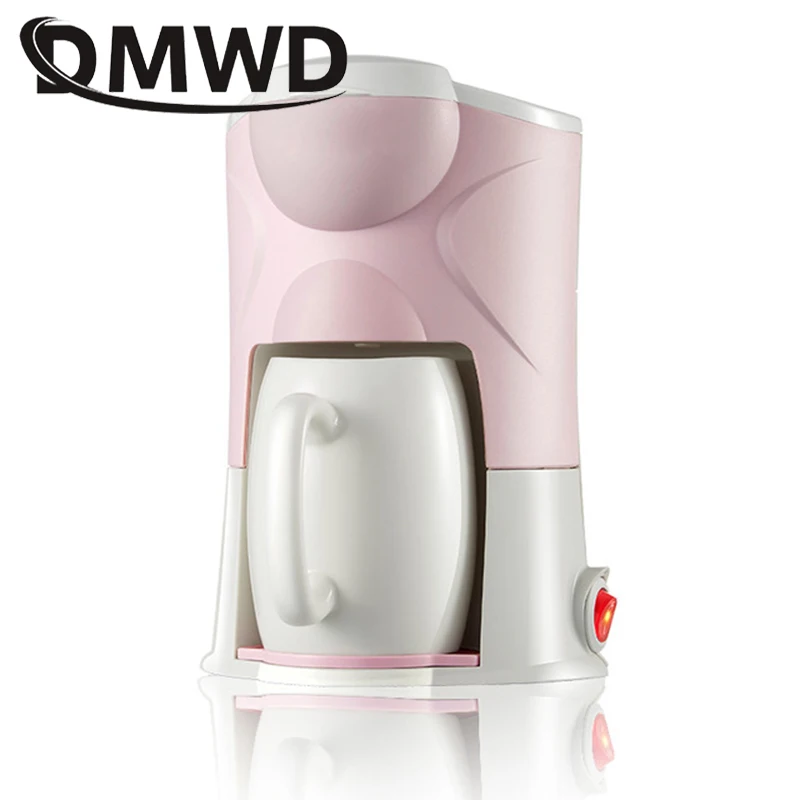 Automatic Electric Drip Coffee Maker Teapot Boiler Mini Household Pump Pressure Extractor Cafe Tea Pot American Coffee Machine