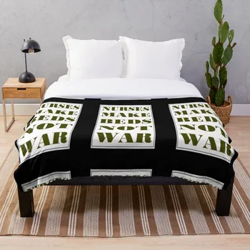 

Soft Blanket for Bed Sherpa Flannel Fleece Blanket Home Travel Sofa Soft Throw Blanket Nurse Make Beds Not War