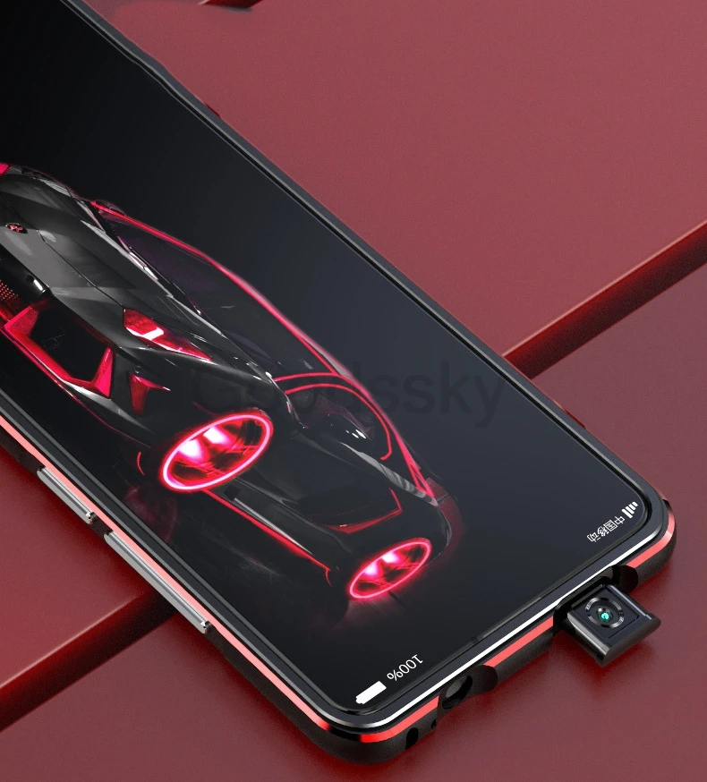 Для Xiao mi Red mi K20 K20Pro тонкий алюминиевый бампер чехол для Xiaomi mi 9T Pro Роскошный Металлический противоударный бампер с винтовым инструментом