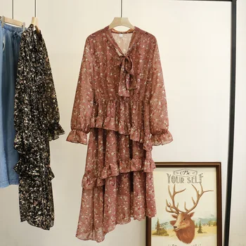 

2020 Pack 200 Jin Fat Mm Ribbon Floral Cake Dress Increase Code Women's Wear Chao 7620