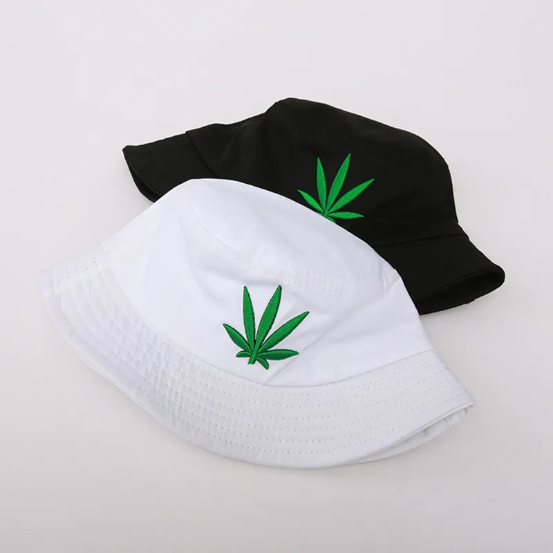 Men-Women-Maple-Leaf-Bucket-Hat-Hip-Hop-Fisherman-Panama-Hats-Embroidery-Cotton-Outdoor-Summer-Casual (2)