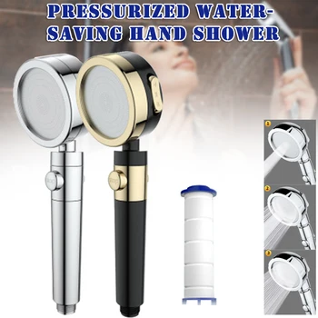 

High Pressure Shower Head Powerful Shower Spray Hand Held Showerhead for Home Bathroom --M25