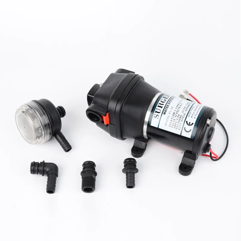 RV яхта специальный насос 12V 24V DC электрический мембранный самовсасывающий душ всасывающий насос