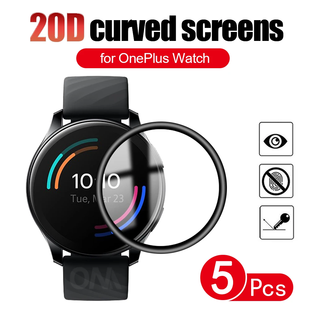 OnePlus Watch с полным покрытием мягкая защитная пленка для защита экрана умные часы
