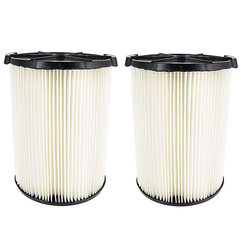

Replacement Filter VF4000 for Rigid Shop Vac Filters VF4000 Replacement Filter for Husky 6 to 9 Gallon Vacuums 2 Pack