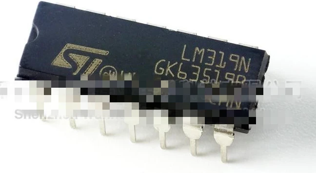 10 шт./лот LM319N DIP-14 LM319 линейный компаратор аналоговый компаратор