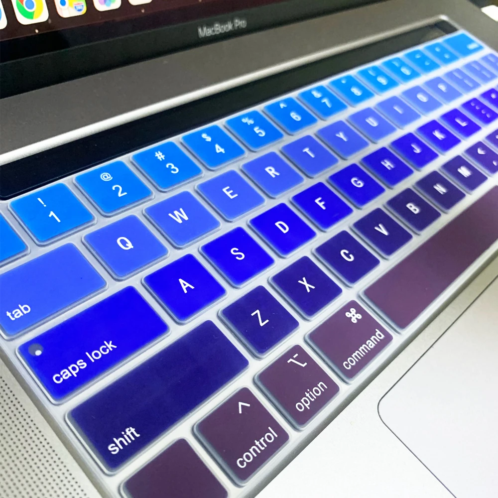 Silicone Keyboard Skin Dust Cover for Laptops - US English Layout
