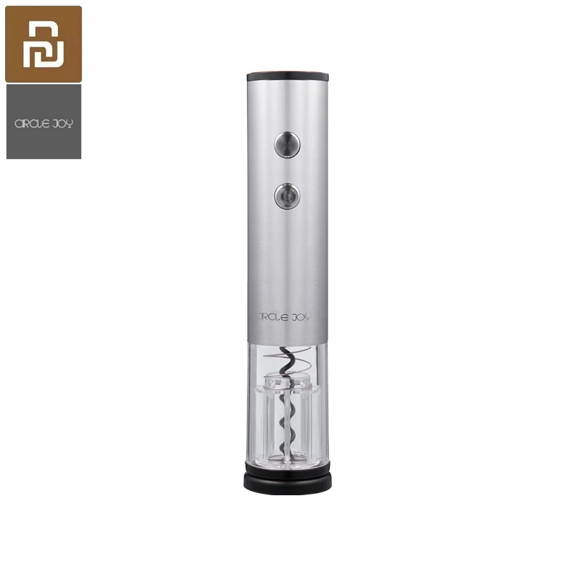 Youpin Circle Joy Electric Bottle Opener Stainless Steel Fast Opening with Cutting Knife Compatible 35mm Caliber 