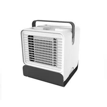 

Spade A Mini Cooler Fan ABS USB mini portable air conditioner Humidifier purifier lamp Desktop Air Cooled Office Household Fan