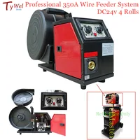 Professional 350A Wire Feeder DC24v 4 Rolls 0.8-1.6mm Feed Rolls 300mm Spool MIG Welding Machine Remote Control Wire Feeder 1