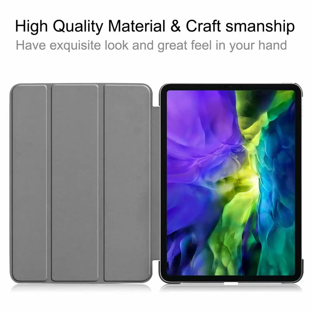 Чехол для iPad Pro 11 2020 умный чехол с принтом держателем карандашей автоматический