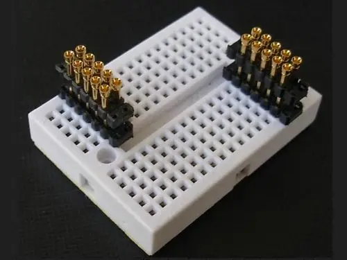 1-170 points solderless breadboard& 2-interface header