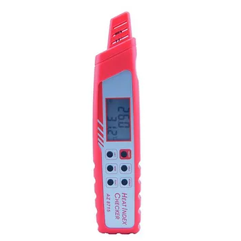 

AZ8715 Mini Pen Type Digital Heat Index Meter 0-50 Degree 0%-100%RH/ Heat Stroke Preventer Dew Point.