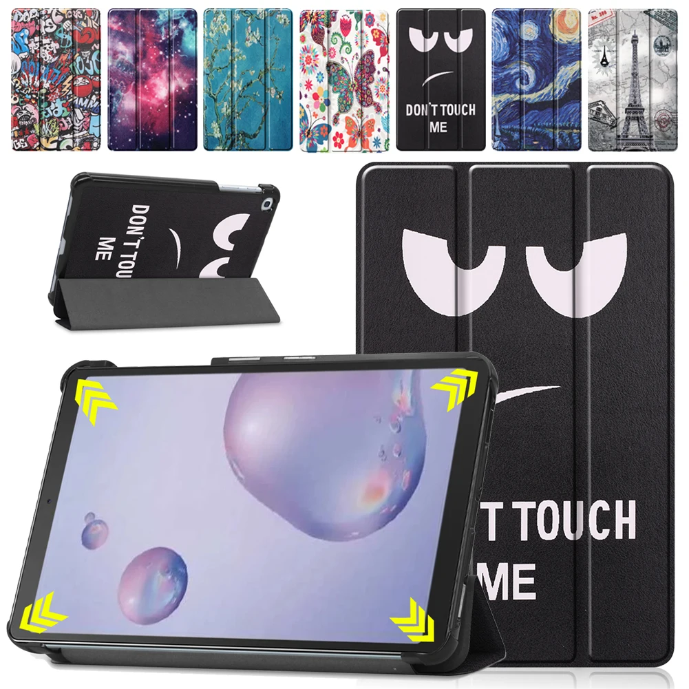 

For Samsung Galaxy Tab A 8.4 2020 T307 Tablet Protective Case Ultra Slim Smart Leather Folio Cover Shockproof Stand