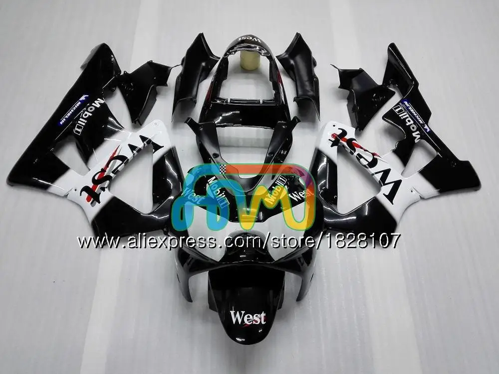 No. 20 Корпус для HONDA CBR900RR CBR 929RR 929 900 RR CC 900RR 00 01 107BS. 0 CBR900 RR CBR929 RR CBR929RR 2000 2001 обтекателя Repsol серебристый - Цвет: No. 20