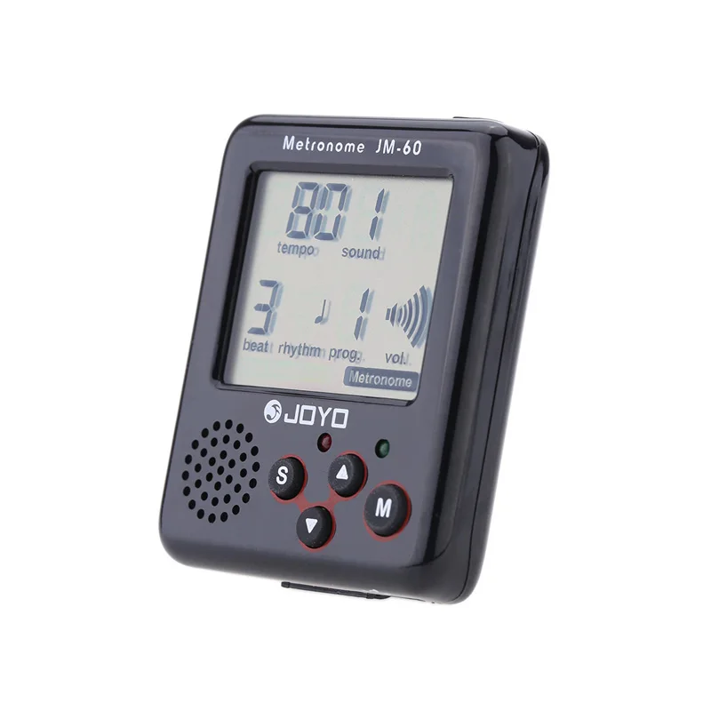Rechargeable Digital Mini Metronome with Tone Generator & Tuner