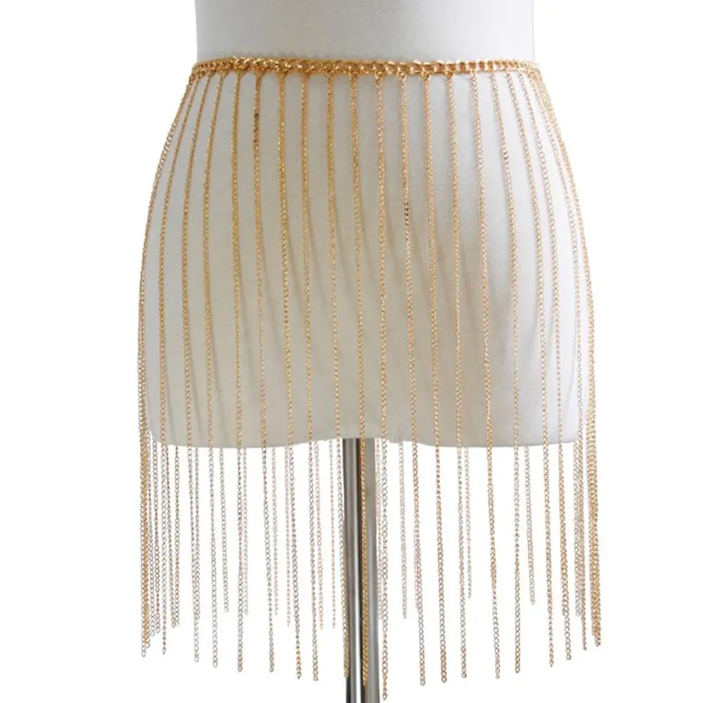 Sexy Lace Necklace Boho Tassel Body Chain Sequins Metal Beach Bikini Sexy Top Cage Neck Harness Plus Size Women Jewelry Fashion - Окраска металла: SL0019