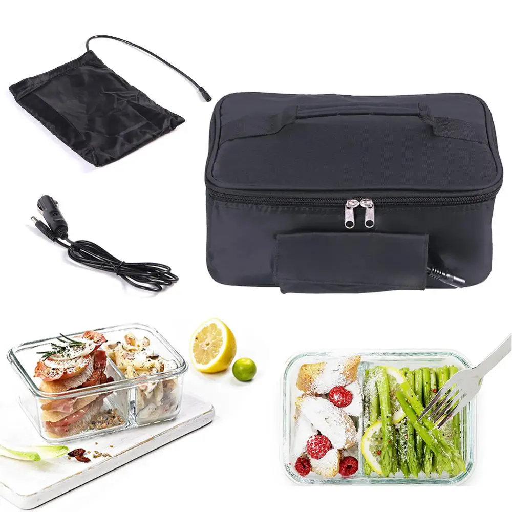12V Version Car Food Warmer Mini Oven Mini Microwave Self Heating Lunch Box