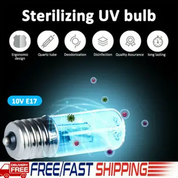 

Portable Handheld 3V LED UV Light Bulb Disinfection Lamp UVC Sterilizer Light Ultraviolet Lamps