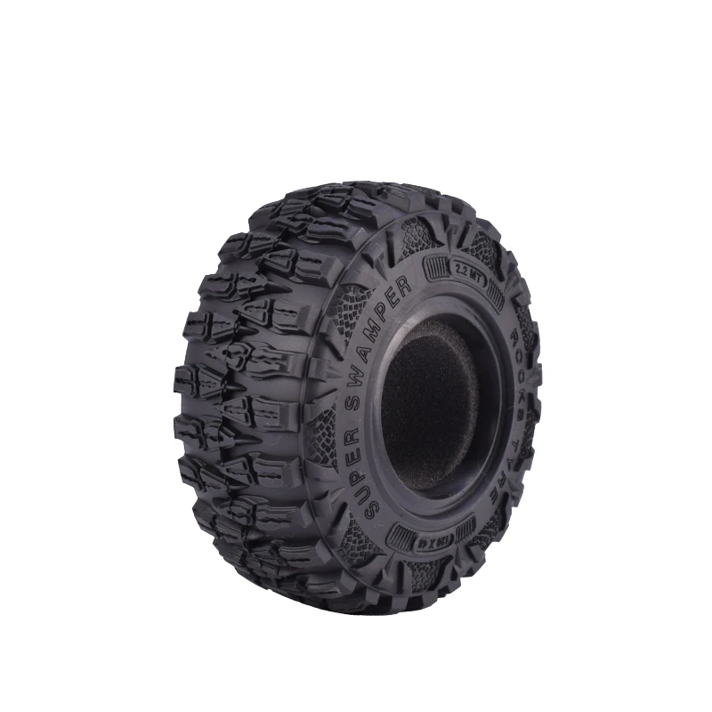 4 шт. AUSTAR 2 дюймов 120 мм резиновые шины для Traxxas TRX 1/10 осевой SCX10 90056 90045 RC Рок