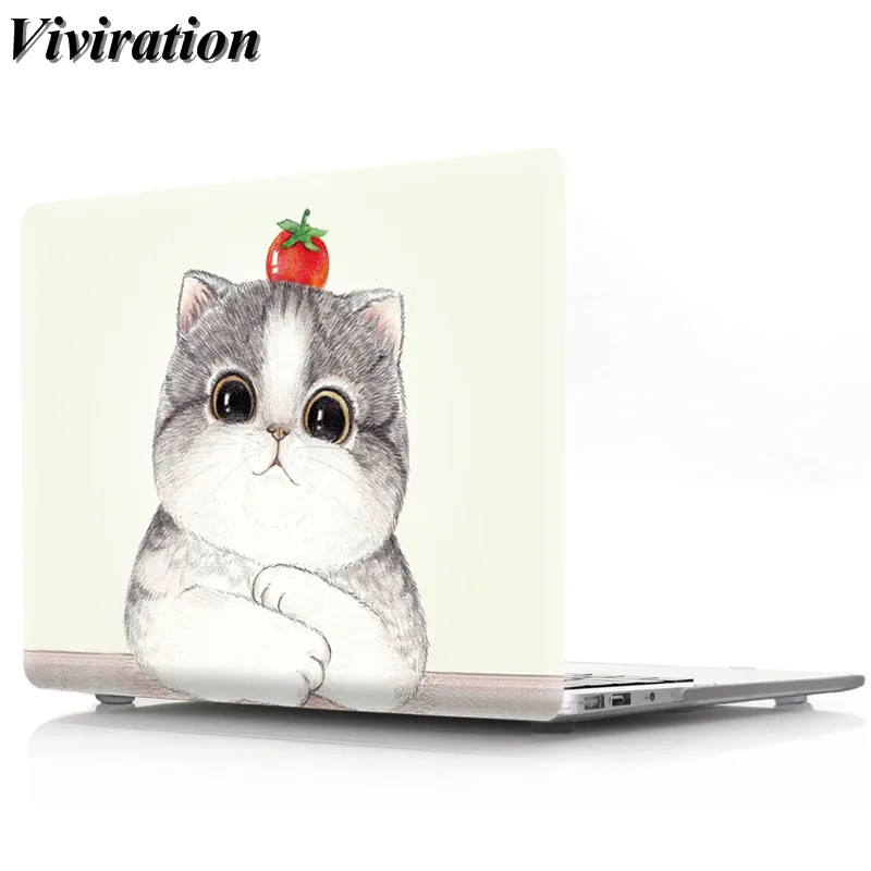 Красивый чехол с принтом листьев для Macbook Pro retina 12 13 15 Air 11 13 15 15,4 13,3 11,6 дюймов, чехол из ПВХ, аксессуары для компьютера - Цвет: 013C