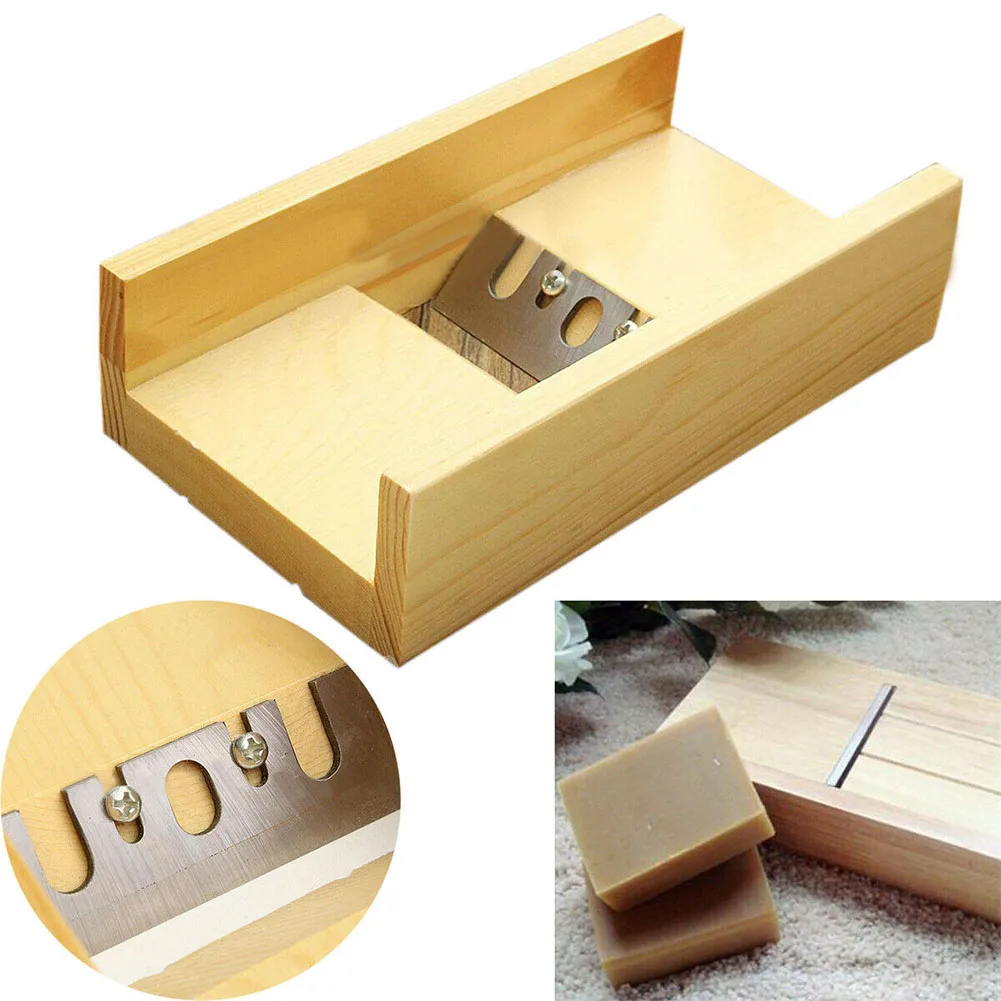 

DIY Loaf Handmade Sharp Blade Craft Soap Beveler Adjustable Portable Candle Box Wooden Planer Making Tool Mold Cutter