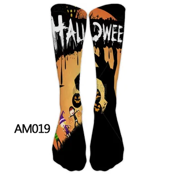 

2020 Europe And America Autumn Winter Hot Selling Sport Mid-Calf Length Sock Halloween New Products