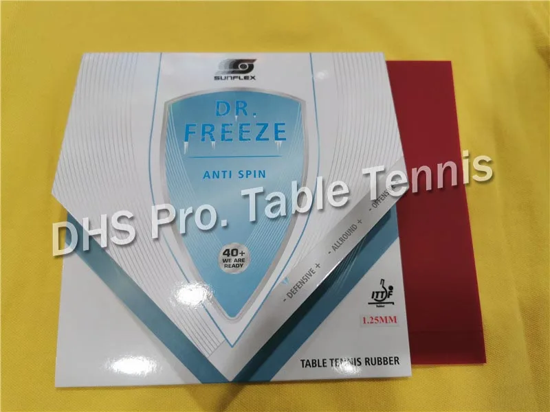 SUNFLEX DR. FREEZE ARC-PROOF Anti-arc(анти-петля, анти-спина, защита) анти-мощность Резина с губкой 1,25 мм торта лампа губка