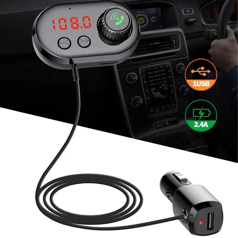Автомобильный MP3-плеер, Классический Тонкий Магнитный Корпус, fm-передатчик, автомобильный комплект, громкая связь, Bluetooth, mp3 плеер, USB зарядное устройство
