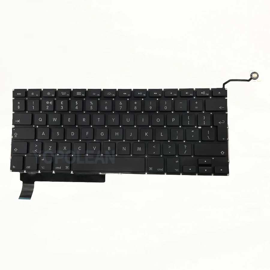 3 шт./лот британский английский Клавиатура для ноутбука MacBook Pro, моноблок 1" A1286 2009 2010 2011 2012 лет