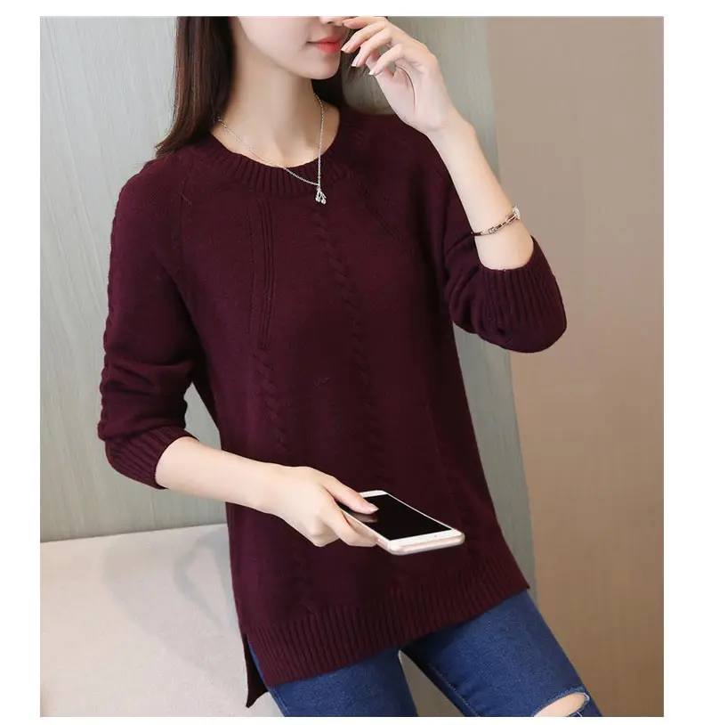 

Cheap wholesale 2018 new autumn winter Hot selling women's fashion casual warm nice Sweater L259