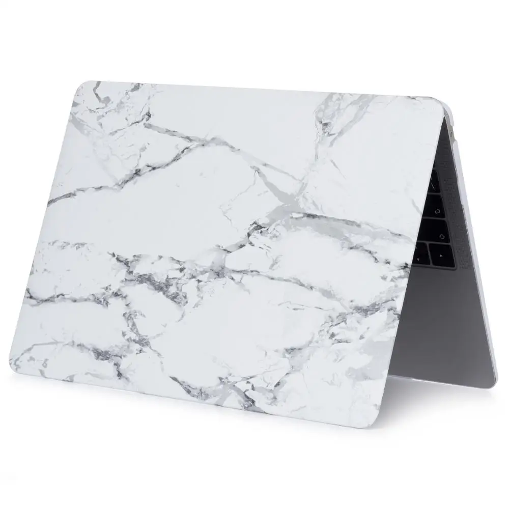 White-grey Мраморное пространство ПВХ для Macbook Pro 13 15 CD rom чехол для ноутбука A1278 A1286 Жесткий Чехол для Mac book Air Pro retina 11 12 13 15 чехол - Цвет: White-grey