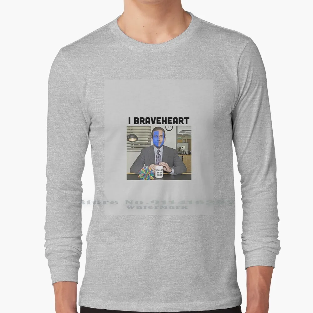 

Футболка с надписью «I Braveheart», 100% хлопок