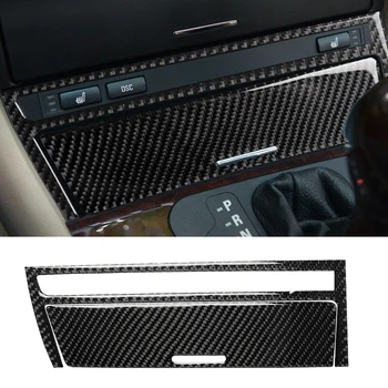

Carbon Fiber Look Interior Car Central Cover Trim For BMW 3 Series E46 1998~2005