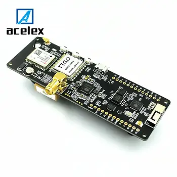 

ESP32 433/868/915Mhz WiFi wireless Bluetooth Module ESP 32 GPS NEO-6M SMA LORA 32 18650 Battery holder with SoftRF