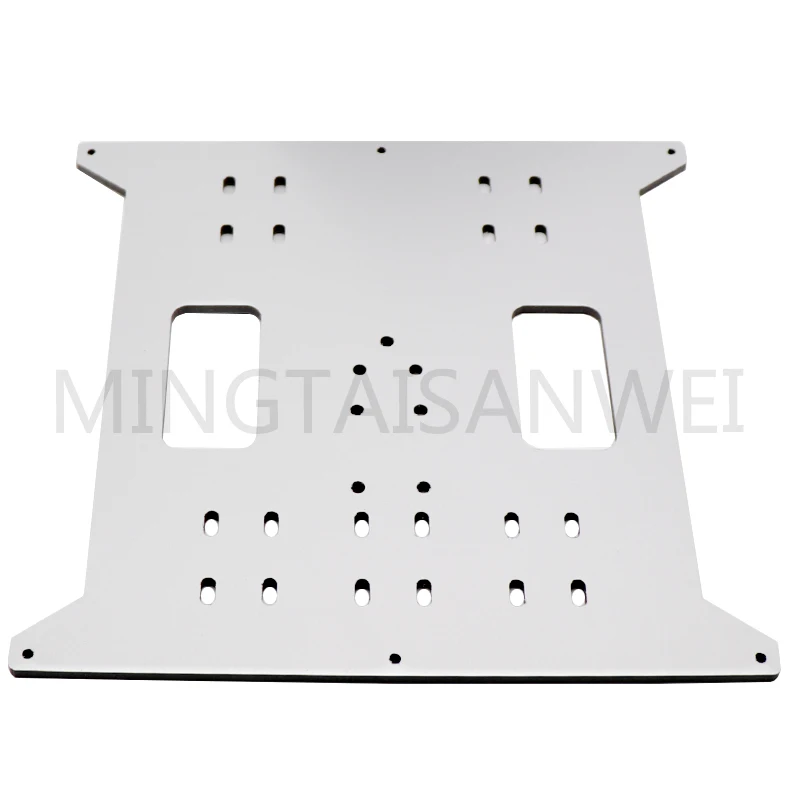 Prusa i3/Wanhao D аксессуары для принтера горячая кровать алюминиевая композитная кровать с подогревом Y каретка поддержка алюминиевая пластиковая пластина 220*200*4 мм