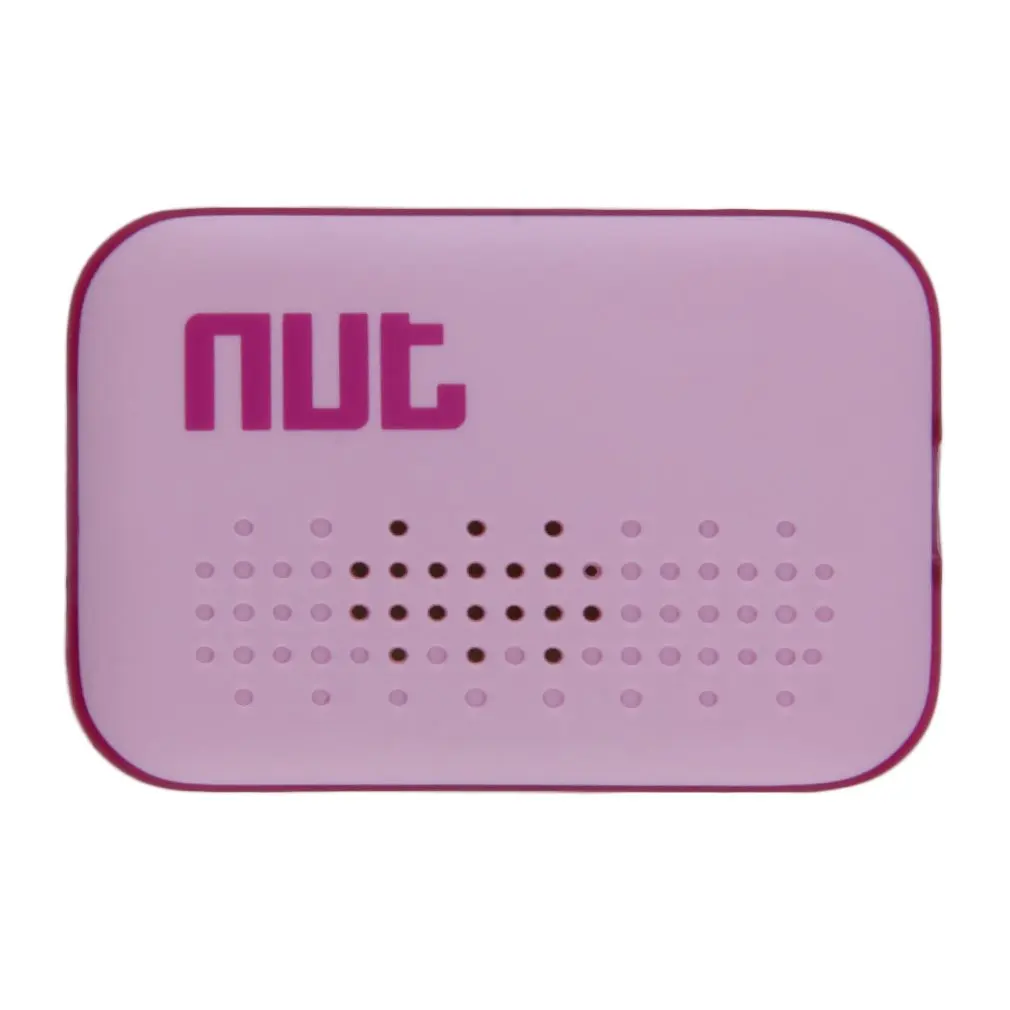 Мини смарт-ключ-искатель, беспроводной Bluetooth-трекер, отслеживание потери, напоминание, сигнализация, gps локатор для детского ключа, кошелек - Цвет: Розовый