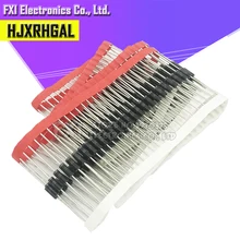 20 шт. с выпрямительным диодом 1N5408 1N5404 1N5401 1N5822 1N5818 UF5408 UF5402 6A10 10A10 DO-27