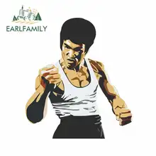 EARLFAMILY 13cm x 13cm Bruce Lee Portrait Funny Car Stickers Bumper Trunk Truck Graphics JDM Vinyl Car Wrap 3D DIY Fine Decal EARLFAMILY 13cm x 13cm Bruce Lee Portrait Funny Car Stickers Bumper Trunk Truck Graphics JDM Vinyl Car Wrap 3D DIY Fine Decal