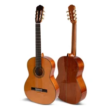 Bullfighter D-3927 красный Pinus& Sapele профессиональная Классическая гитара все твердые 39 дюймов однотонные блестящие