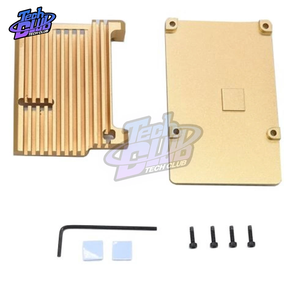 Чехол для корпуса из алюминиевого сплава с ЧПУ Raspberry Pi металлический корпус