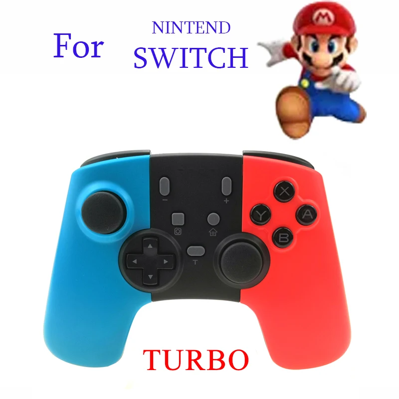 Турбо функция для NS Switch беспроводной геймпад Nintendo Pro контроллер джойстик двойная