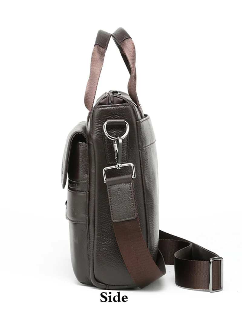 Norbinus Мужская сумка из натуральной кожи, повседневная сумка-мессенджер, мужская сумка через плечо, Офисные Сумки, дорожный дипломат сумка для бизнеса