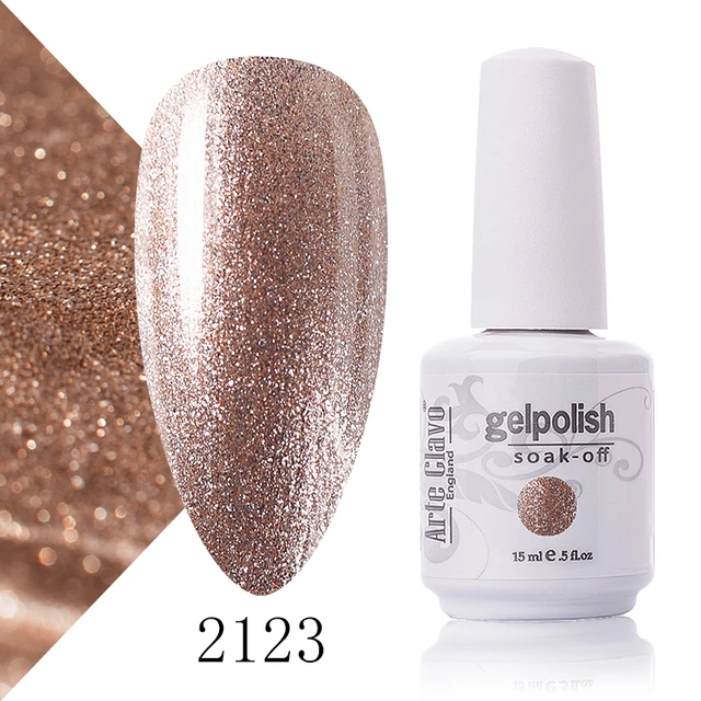 Arte Clavo 131 Colors Gel Polish Nail Gel Varnish Paint Semi Permanent Nails Art Gel Nail Polish For Manicure Top Coat Base Coat 2123