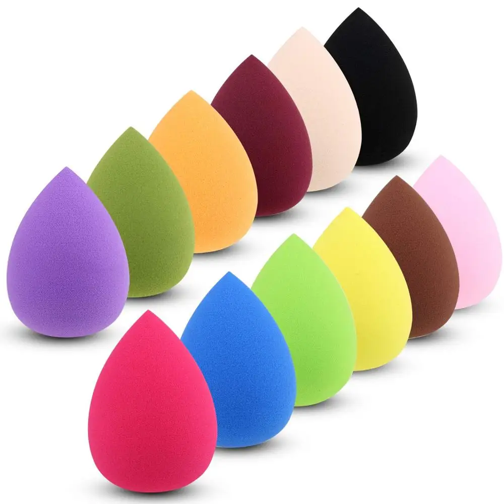 Makeup Sponge (3 Pc) Premium Latex Free Blender Beauty Foundation Blend Contour Eye Shadow Powder Liquid Cream Cosmetic |