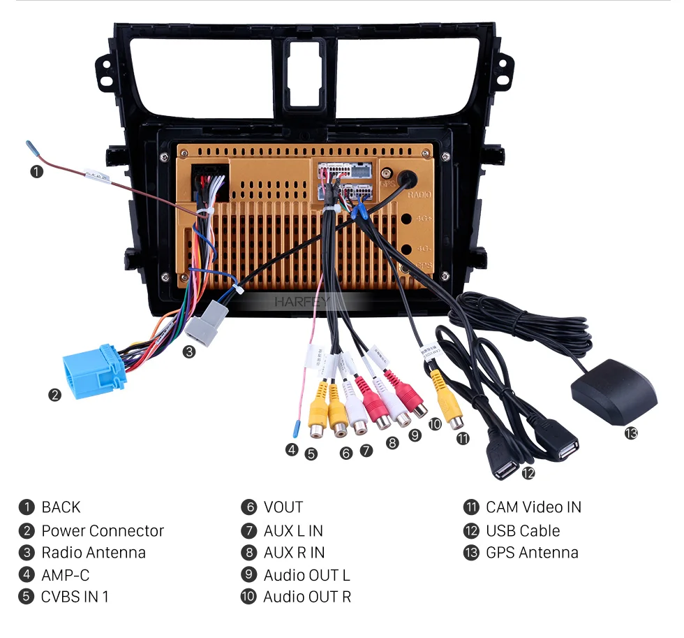 Flash Deal Harfey Car GPS Radio Player Android 8.1 Navi 9" Stereo for Suzuki Celerio 2015-2018 Head Unit with AUX support OBD2 SWC Carplay 17
