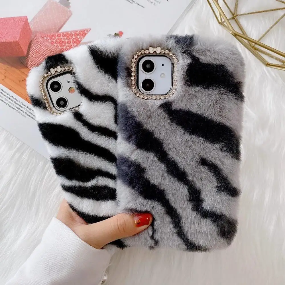 Cute Plush Phone Case for iPhone XS Max XR X 11 Pro MAX TPU Case Furry fluffy Warm Cover for iPhone 6 6S 7 8 Plus Soft Shell Cute Plush Phone Case for iPhone XS Max XR X 11 Pro MAX TPU Case Furry fluffy Warm Cover for iPhone 6 6S 7 8 Plus Soft Shell